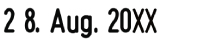 Trodat 1010 datumstempel