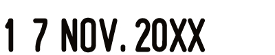 Trodat datumstempel 4820