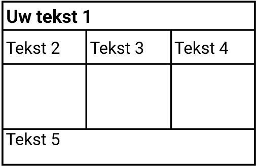 Trodat 5274 - Indeling bewerken