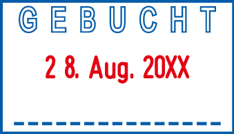 Trodat datumstempel 4750/L - GEBUCHT