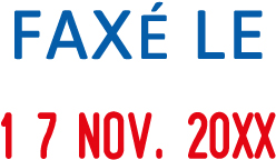 Trodat datumstempel 4850/L - FAXÉ LE