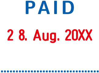 Trodat datumstempel 5430/L - PAID