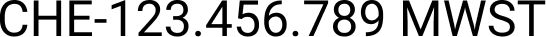 Template office stamp, VAT number