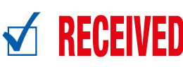 Trodat Office Printy 4912 'RECEIVED'